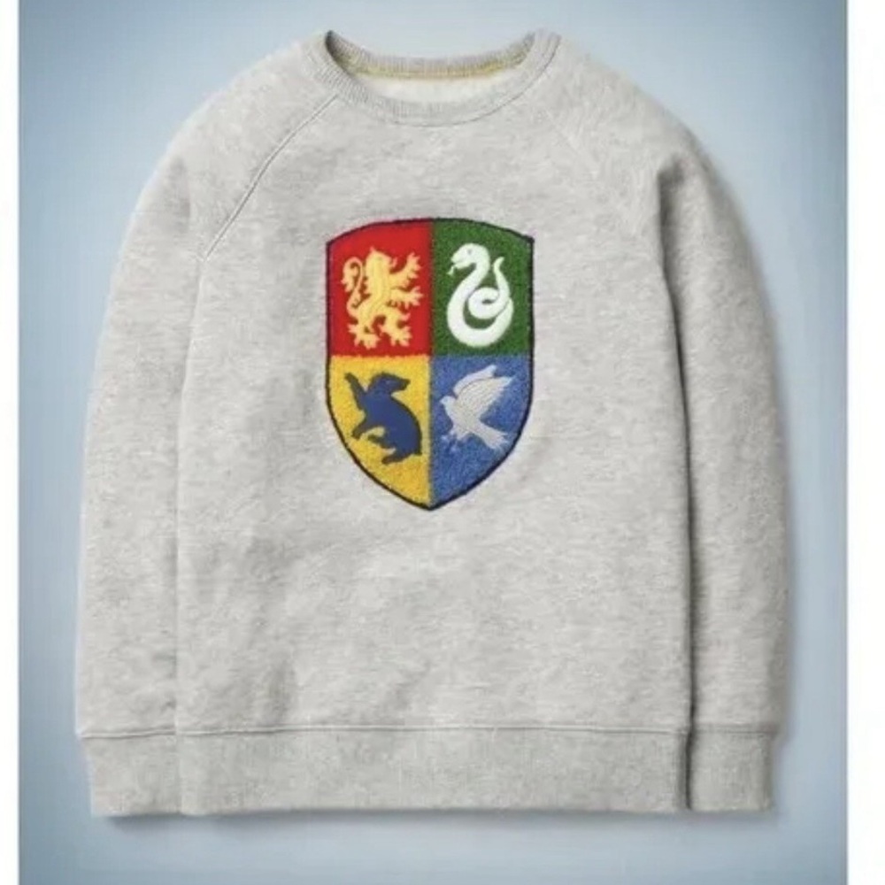 Mini Boden Hogwarts Crest Sweatshirt
